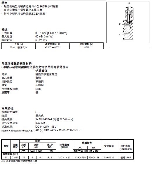  現(xiàn)貨供應美國ASCO 325系列電磁閥選型手冊